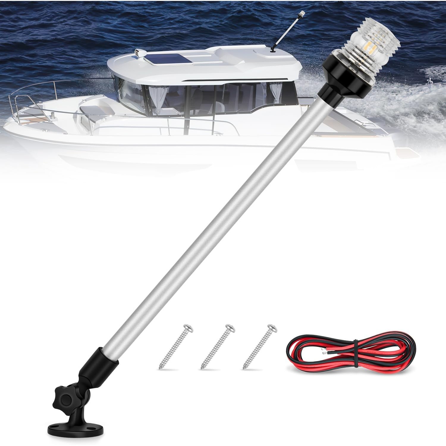 Luz de Popa para Barco Nilight - Fishing Boat Navigation Light avaliação e preço