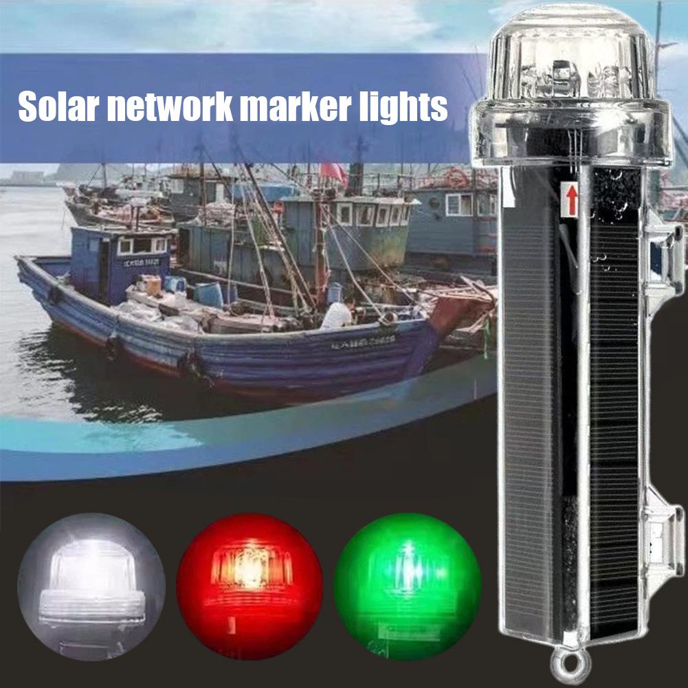 Luz de sinal solar oceano luz  - Fishing Boat Navigation Light avaliação e preço